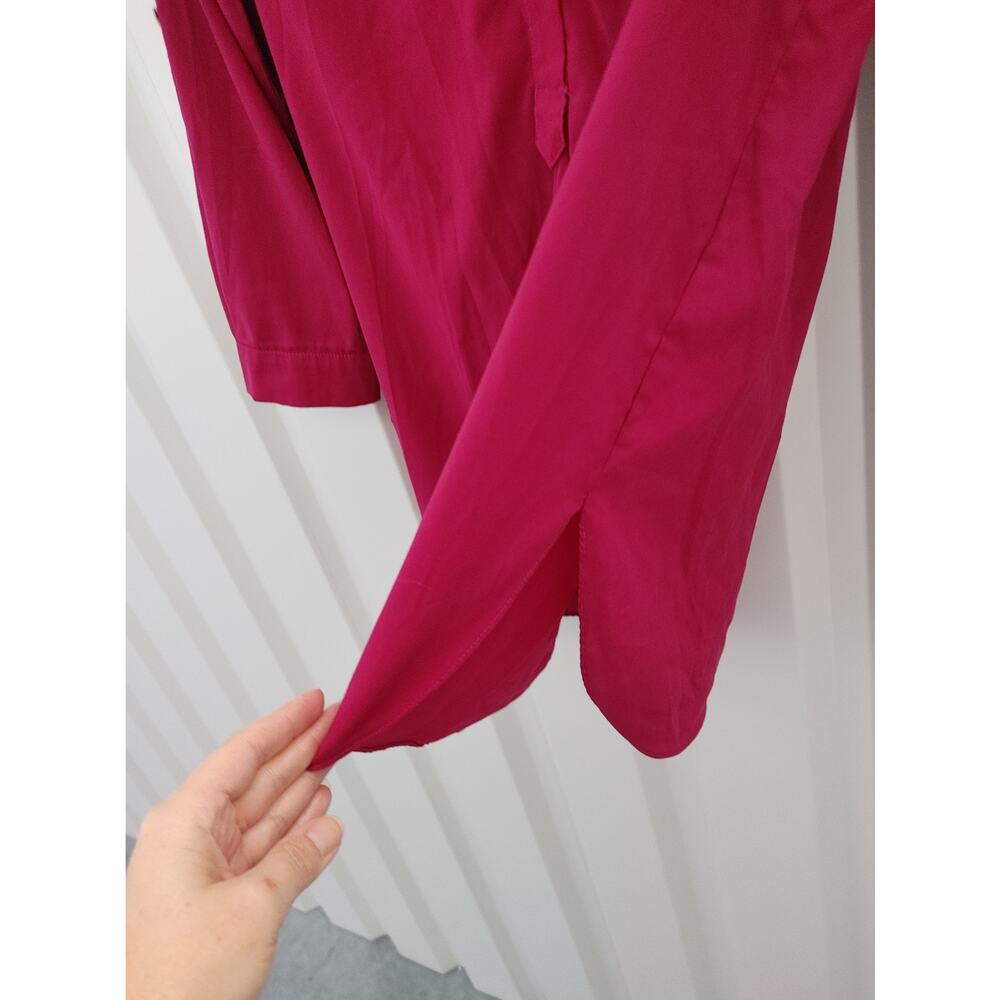 Ellison Tunic Pullover Long Sleeve Red Small - Picture 3 of 5